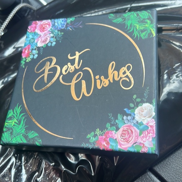 Trinket Dish 4” Square NIB “I love you to the moon and back.” Gold Look … - Picture 7 of 8